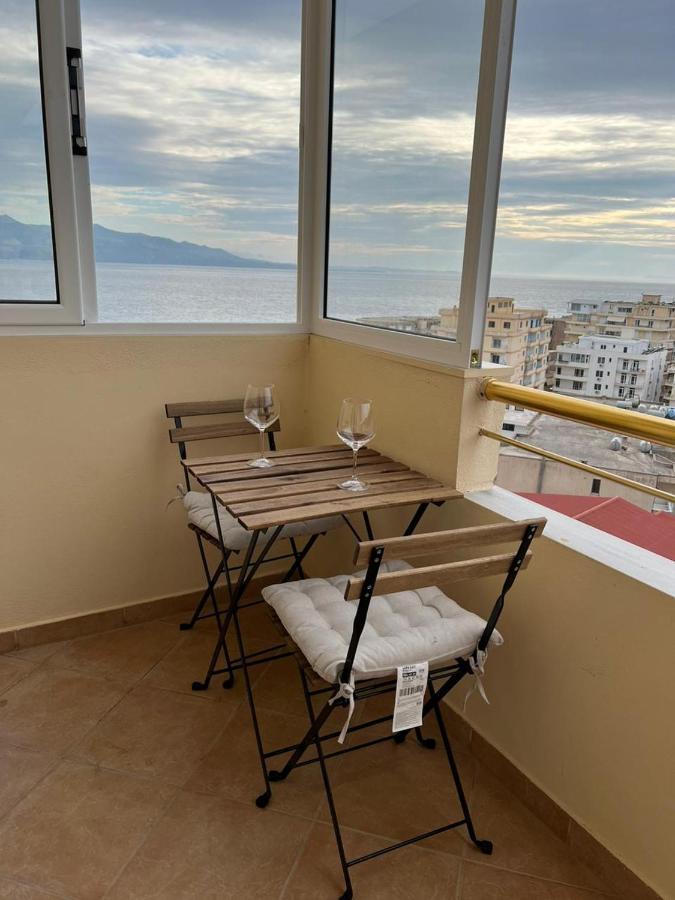Blue Dream V&V Apartman Saranda Kültér fotó